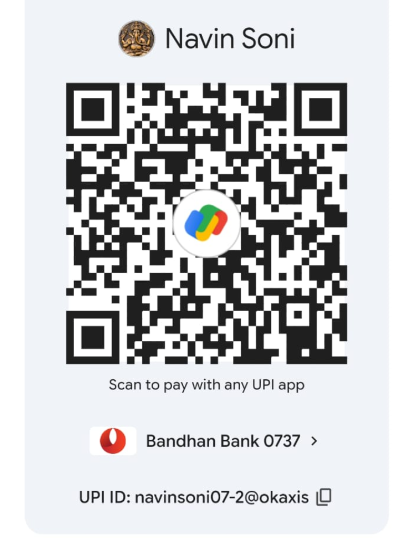 Scan to Pay – Fruite Delights UPI QR